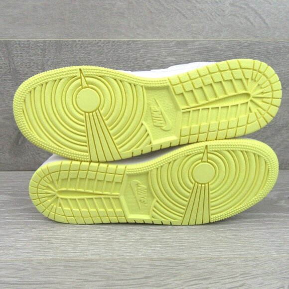 Air Jordan 1 Mid Sail White Sneakers GS Size 6.5Y / Womens Size 8 NEW - Picture 11 of 13